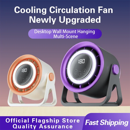Portable Silent Desk Fan — 100 Speed
