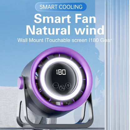 Portable Silent Desk Fan — 100 Speed